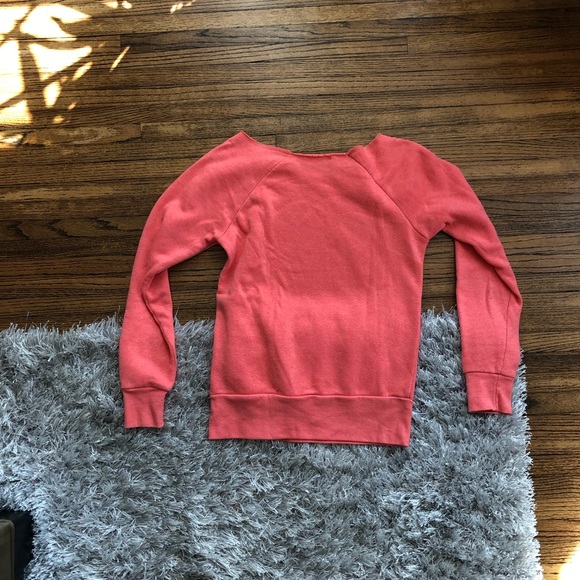 Alternative Earth Off-the-Shoulder Sweatshirt - Picture 2 of 3